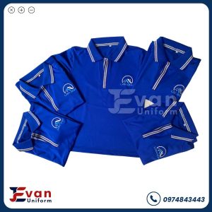 đồng phục giáo viên màu xanh biển